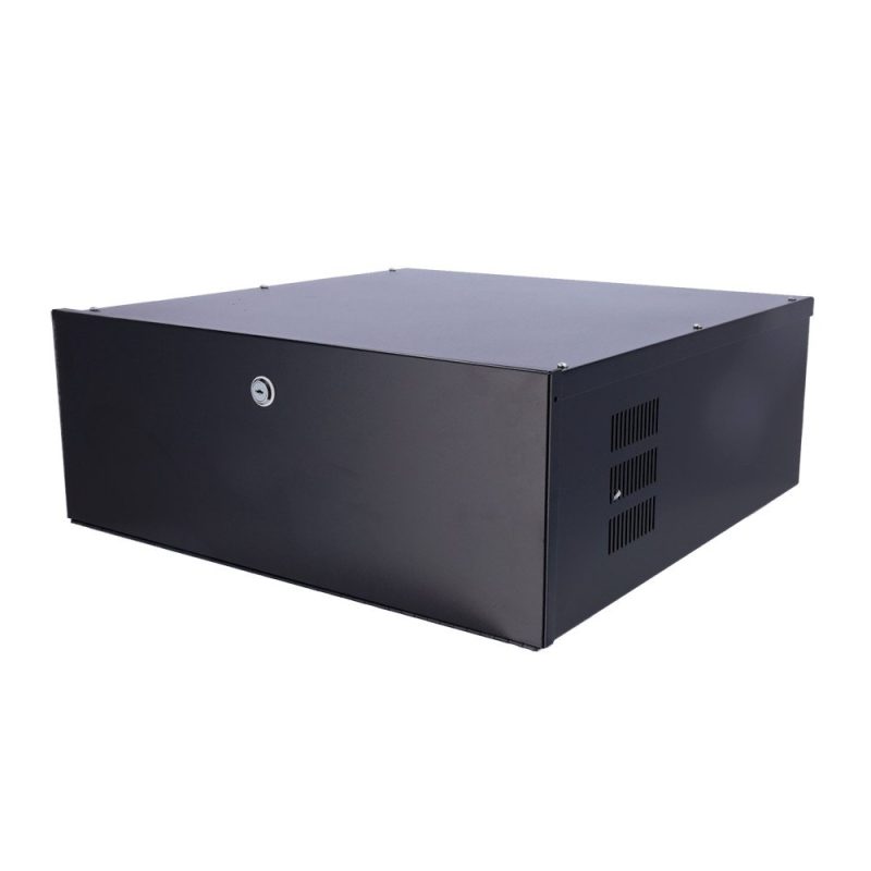Caja Metalica 4U cerrada para DVR