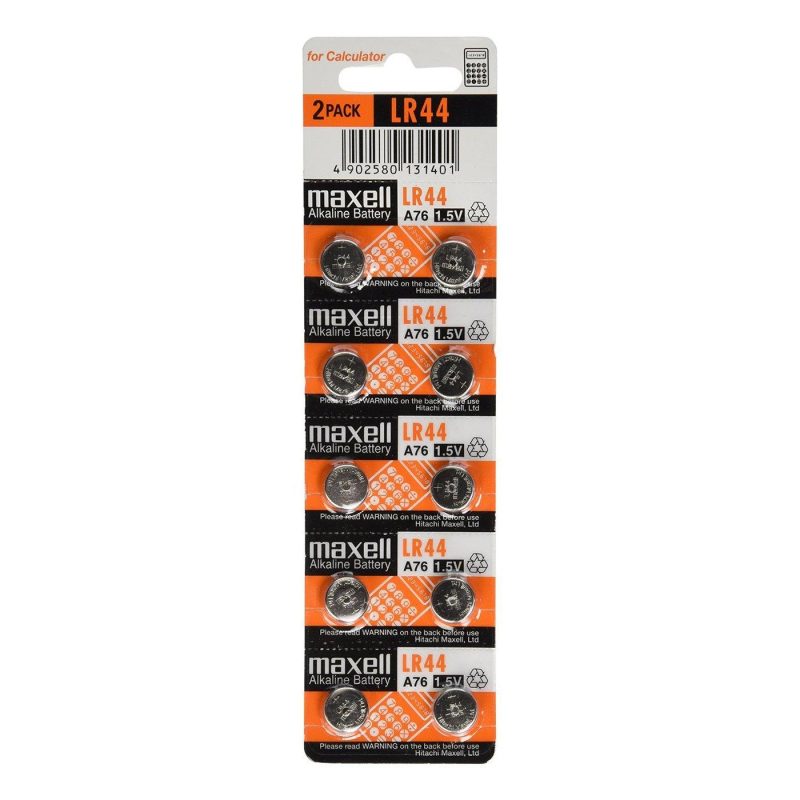 Pila Boton Alcalina 1,5Vdc AG13 LR1154 (10uds)