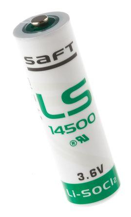 Pila Litio LS14500 3,6V 2600mA AA R6 SAFT14500