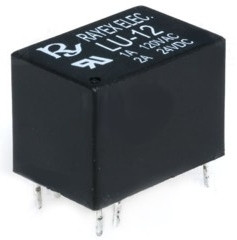 Rele 12Vdc SPDT 1Cto. Conmutado 3A/250Vac