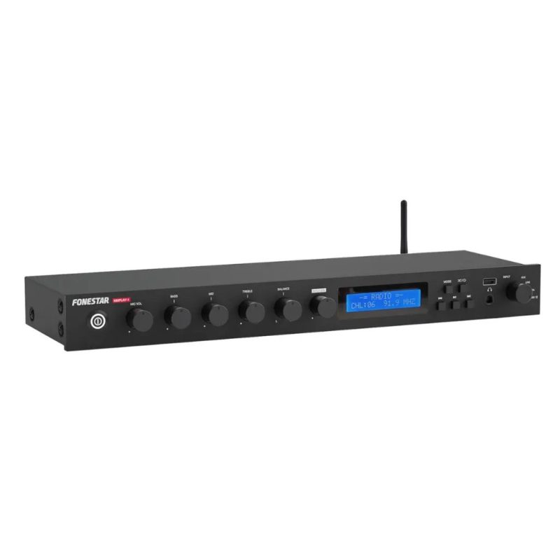 Reproductor BT/USB/FM Grabador Mezclador FONESTAR MIXPLAY-1