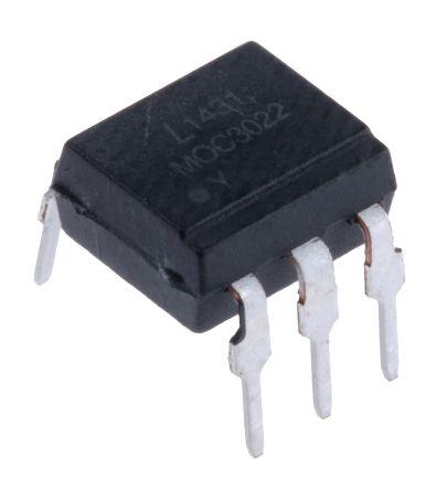 Circuito Integrado Optoacoplador 6pin MOC3022M LITEON
