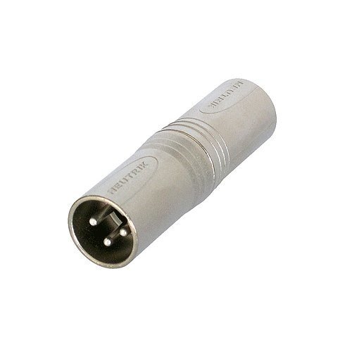 Adaptador XLR Macho 3Pin a XLR Macho 3Pin NEUTRIK