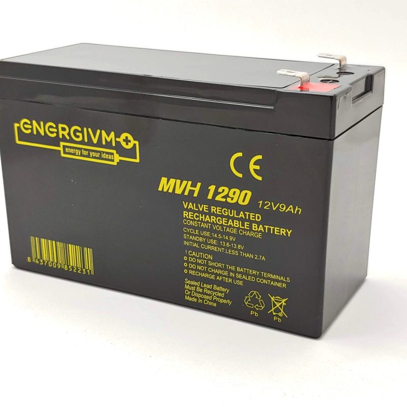 Bateria Plomo 12V/9Ah UPS/Sais 151x65x95mm F2 ENERGIVM