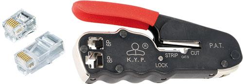 Crimpadora Especial para conectores RJ11, RJ12, RJ45