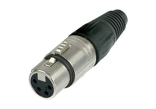 Conector XLR Hembra 4Pin NEUTRIK NC4FX