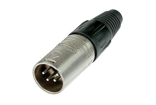 Conector XLR Macho 4Pin Aereo Recto NC4MX NEUTRIK