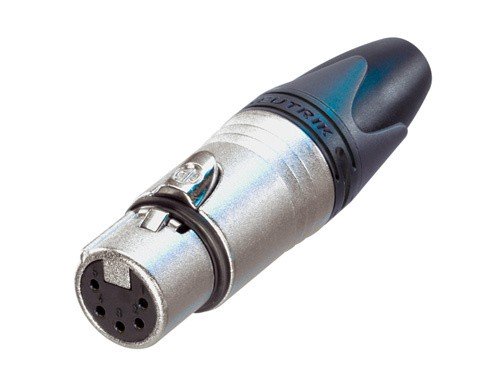 Conector XLR Hembra 5Pin NC5FXX NEUTRIK