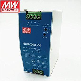 Fuente Alimentacion Carril DIN 24V/240W 10A MW