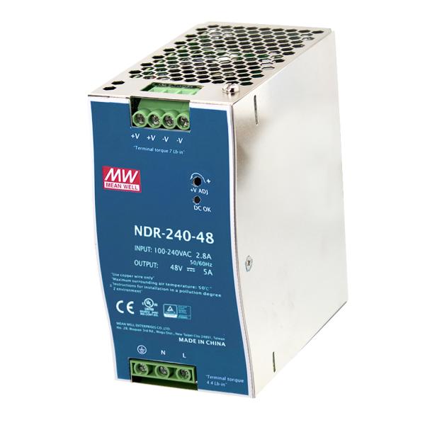 Fuente Alimentacion Carril DIN 48V/240W 5A MW
