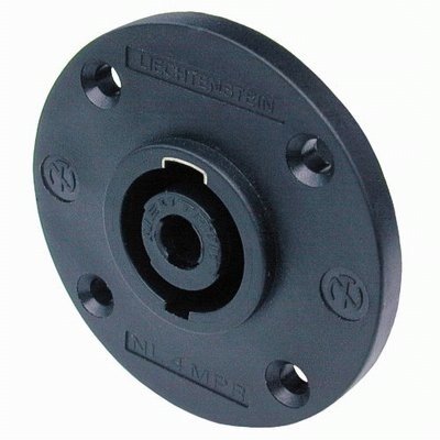 Conector Base SPEAKON Hembra 4Pin NL4MPR NEUTRIK