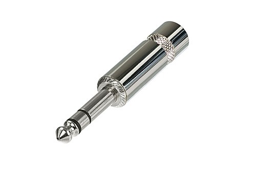 Conector JACK 6,3mm Stereo Macho Metal REA
