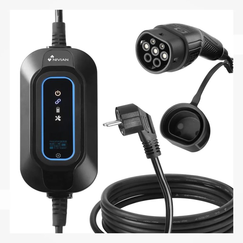 Cargador portable para vehÃ­culos elÃ©ctricos