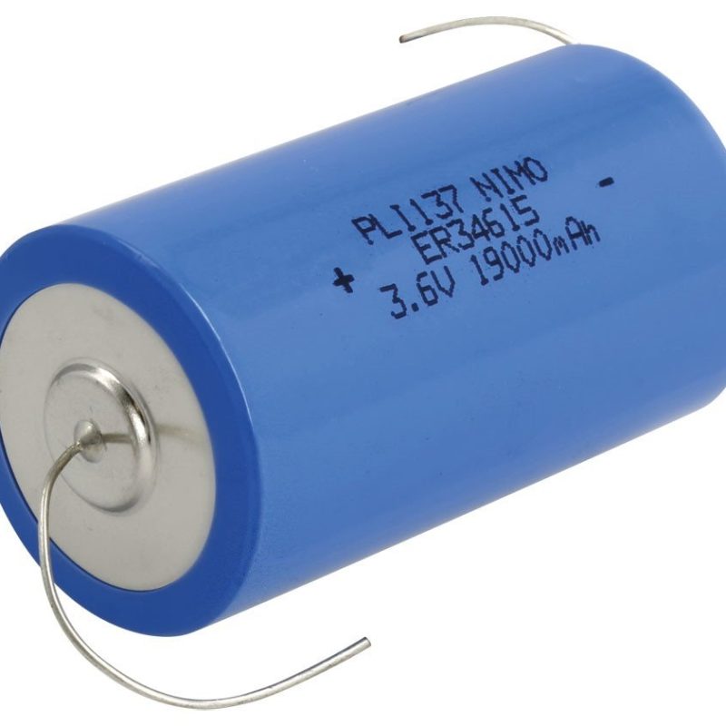 Pila Litio ER34615M/CNA 3,6V 19000mA Terminales Hilos 34615