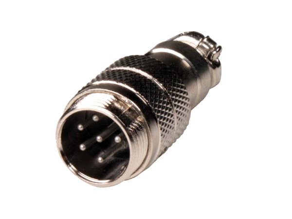 Conector Microfono Macho Aereo 6 contactos