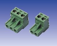 Regleta Hembra Acodada Enchufable 5mm 9 polos