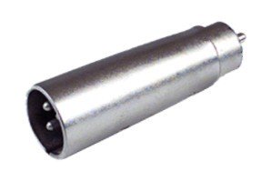 Adaptador XLR Macho 3Pin a  RCA Macho