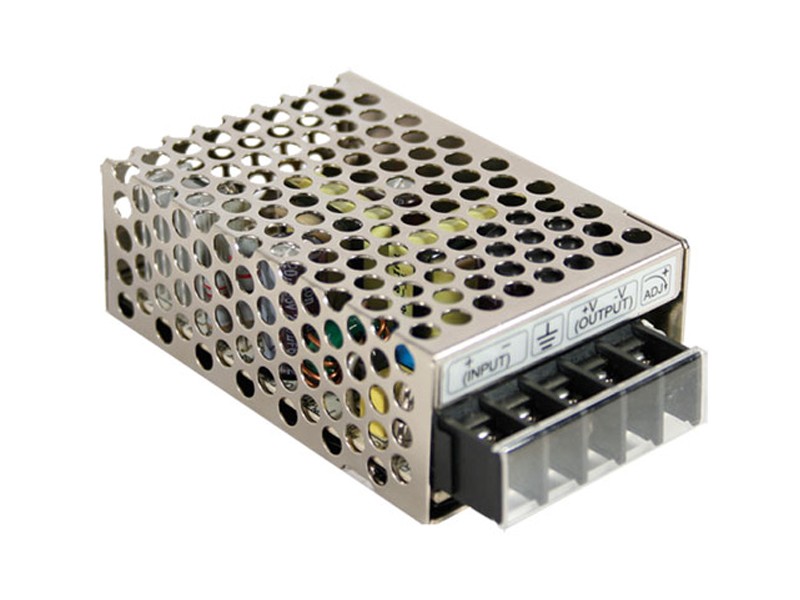 Convertidor Tensión 9,2-18Vdc Salida 24Vdc 0,625A 15W MW