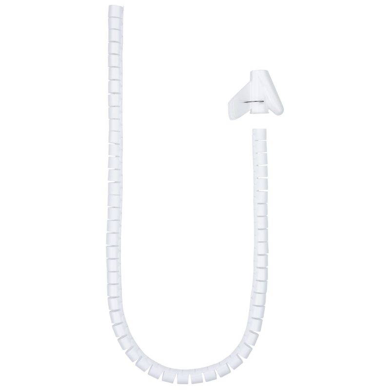 Organizador Cables Flexible 25mm 3m BLANCO NANOCABLE