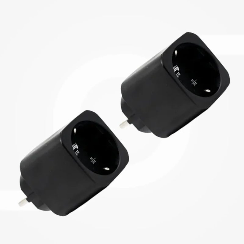 Shelly Plug PM Gen3 (Negro) 2 Pcs