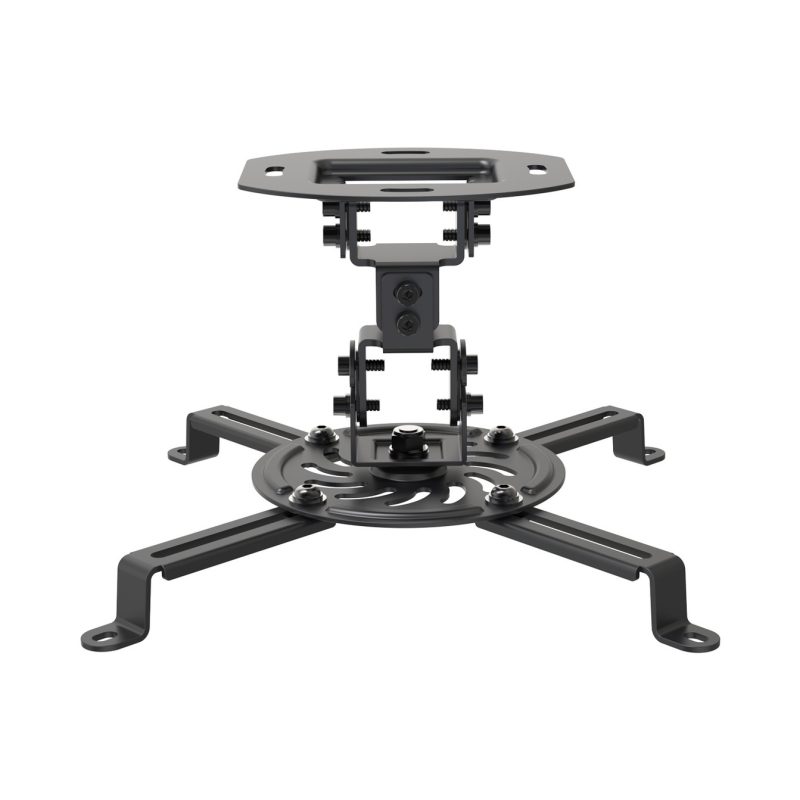 Soporte Proyector Techo de 15cm NEGRO
