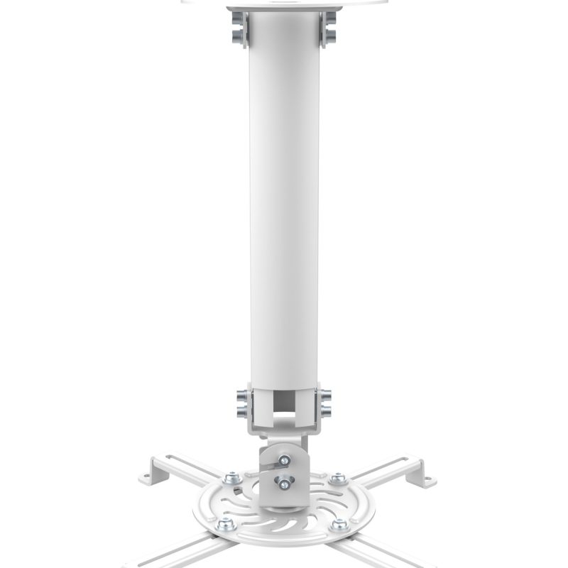 Soporte Proyector Techo de 38 a 58cm BLANCO
