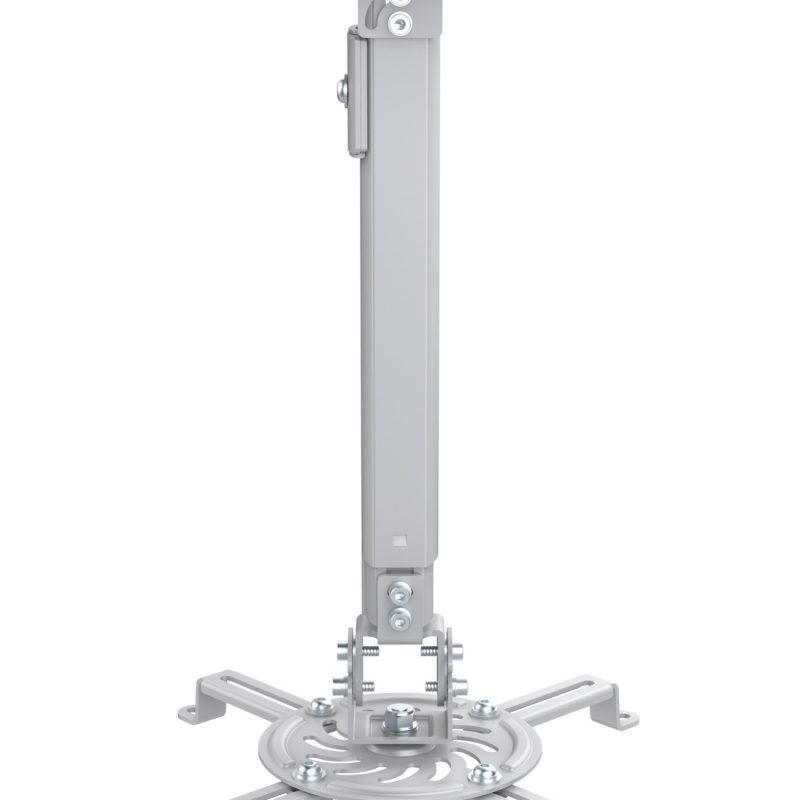 Soporte Proyector Techo de 38 a 58cm PLATA