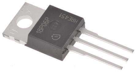 Transistor P-MosFet 60V 18,7A TO220 SPP18P06P