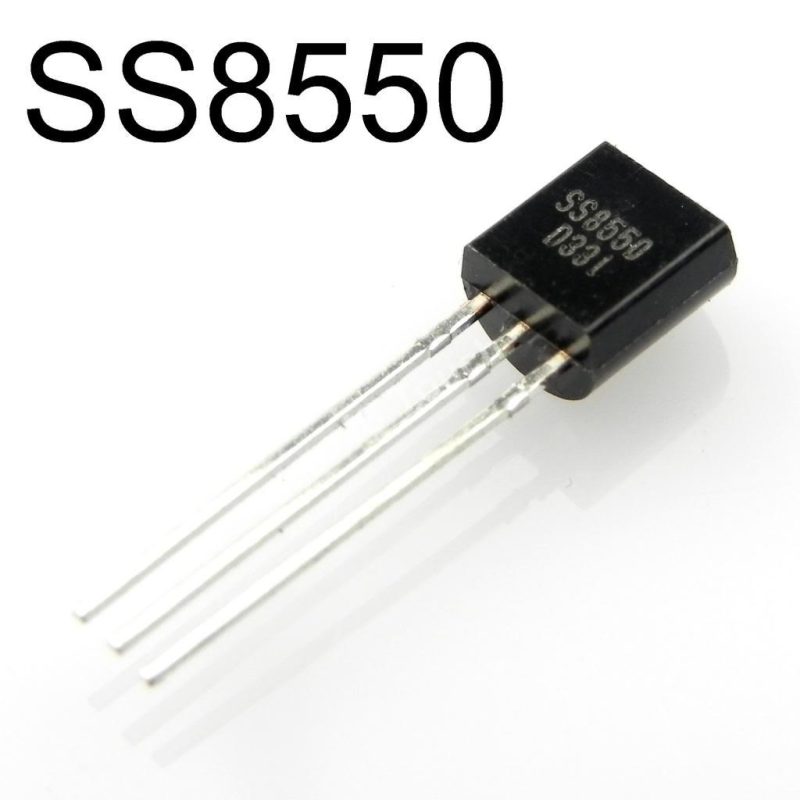 Transistor PNP 25V 1,5Amp 1W Capsula TO92 SS8550DTA