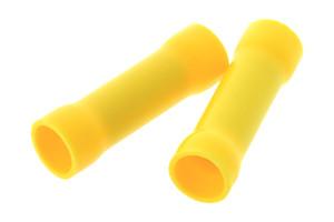 Terminal Empalme Redondo Cable 4-6mm AMARILLO ST-060/Y