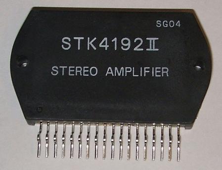 Circuito Integrado Amplificador Potencia 18 pines STK4192 II