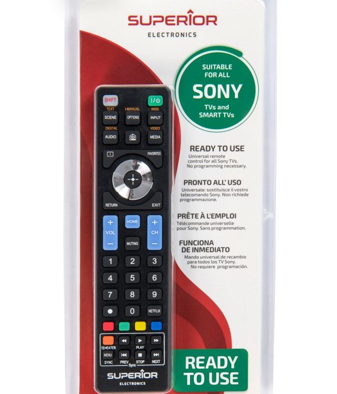 Mando Universal Televisores SONY  (SUPTRB009)