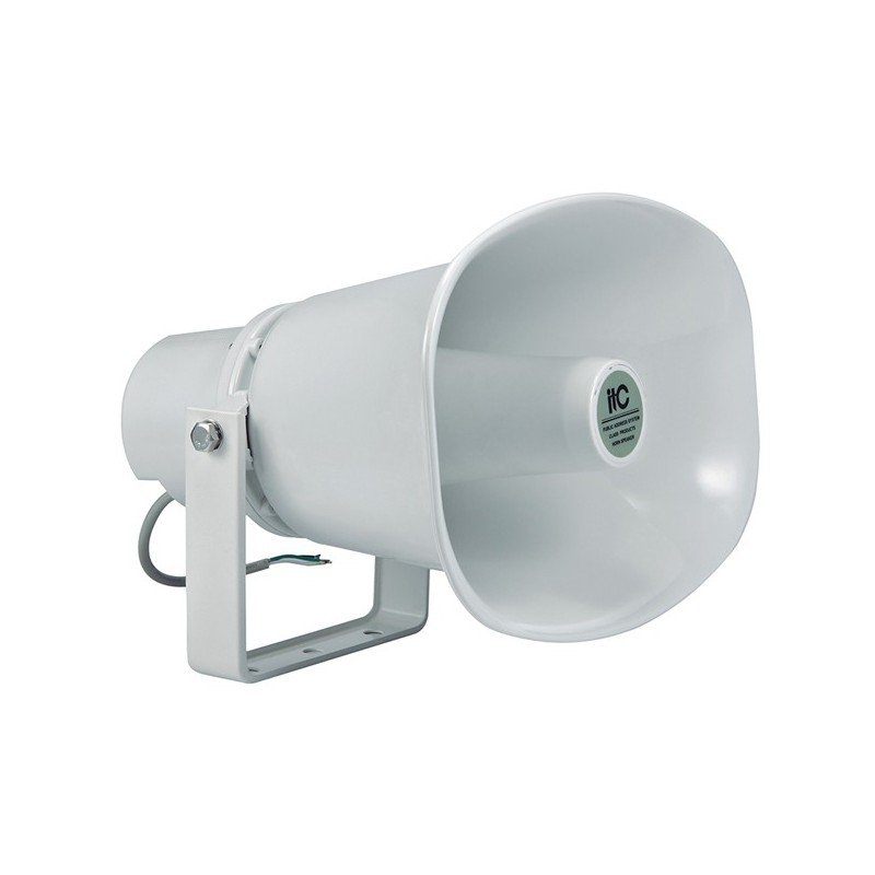 Bocina Exponencial PA 100V 30W IP66 ITC T720A