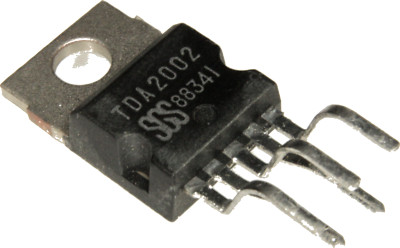 TDA2002 Circuito Integrado Vertical 5 pin