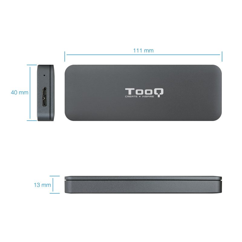 Caja Externa para SSD M.2 NGFF USB