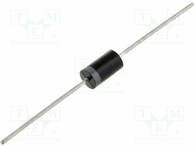 Diodo Rectificador 1000V 3Amp DO27 UF5408