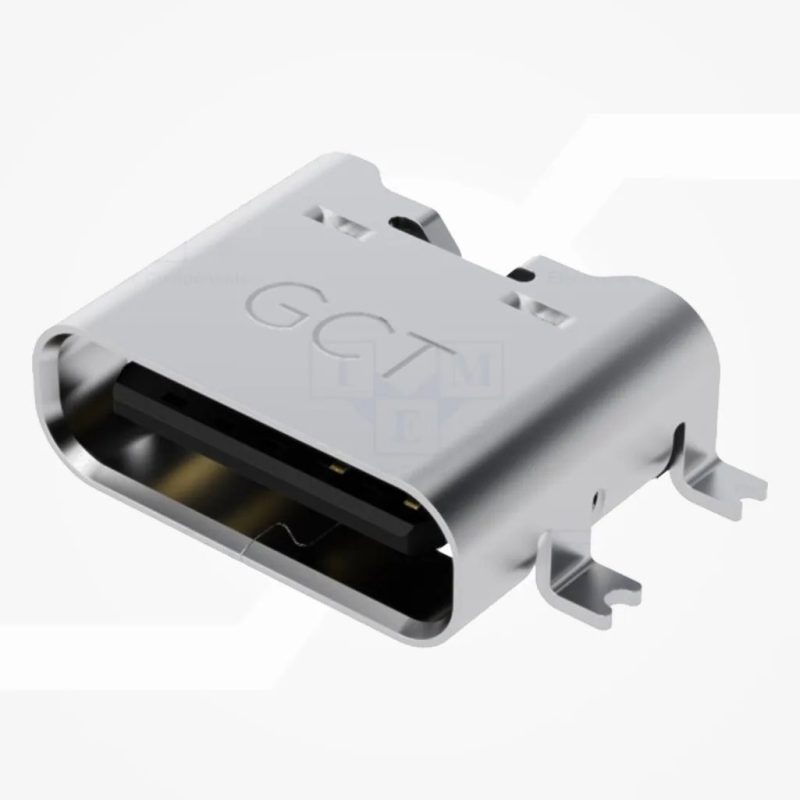 Conector USB C tomacorriente Fully SMT PIN 6 hotizontal 3A