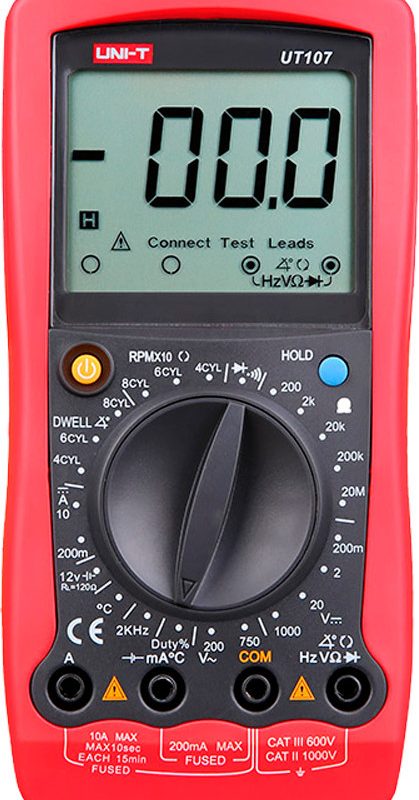 Multimetro Digital para Vehiculos UNI-T UT107