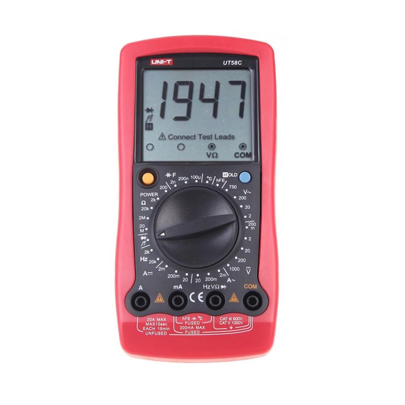 Multimetro Digital Funcion HOLD UT58C