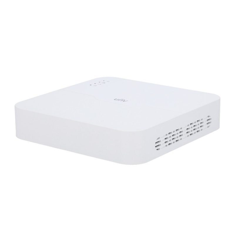 Grabador NVR 4Ch IP PoE 8Mpx 64Mbps UNIVIEW
