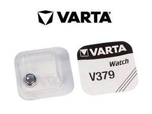 Pila Reloj 379 VARTA Oxido Plata SR521SW 379101111