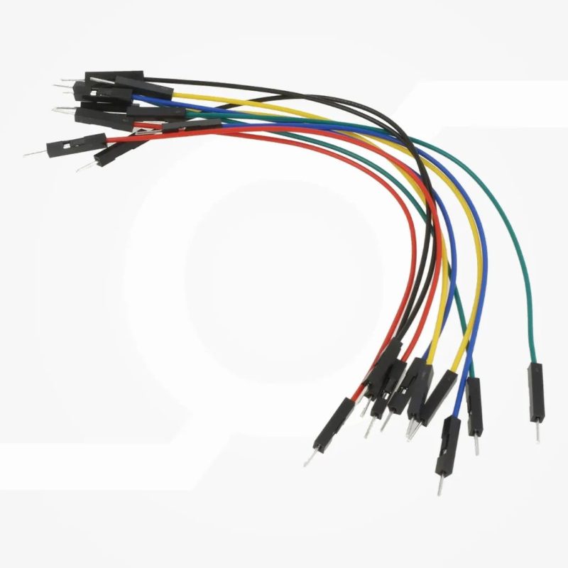 Cable de conexiÃ³n L 150mm machos-machos PIN 1 10uds WHADDA