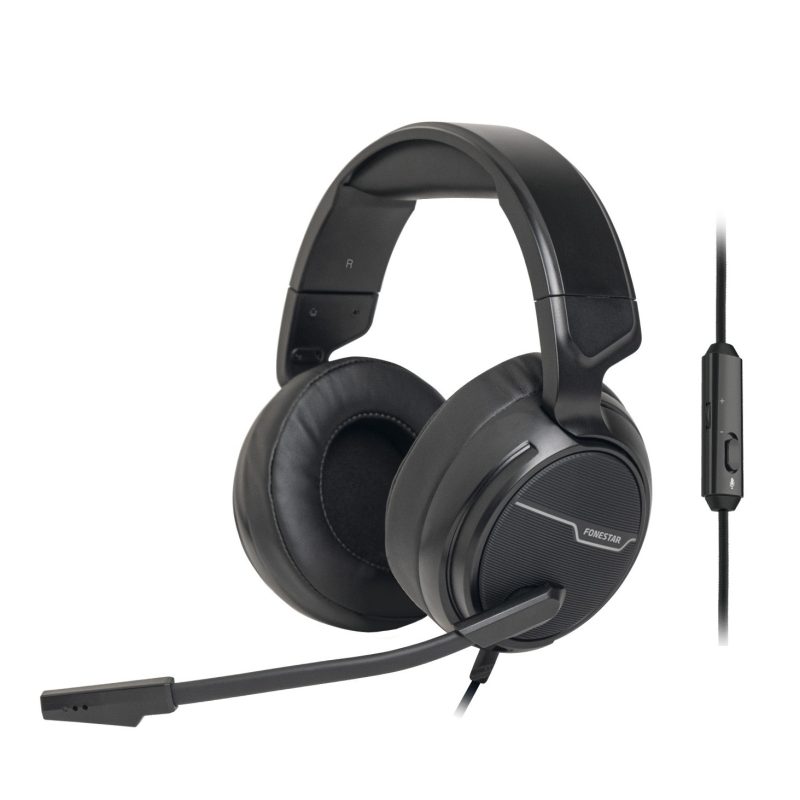Auriculares con Microfono y 2 Jack 3,5 Gaming