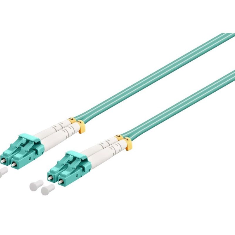 Latiguillo Fibra Optica LC/LC Duplex Multimodo OM3  1m