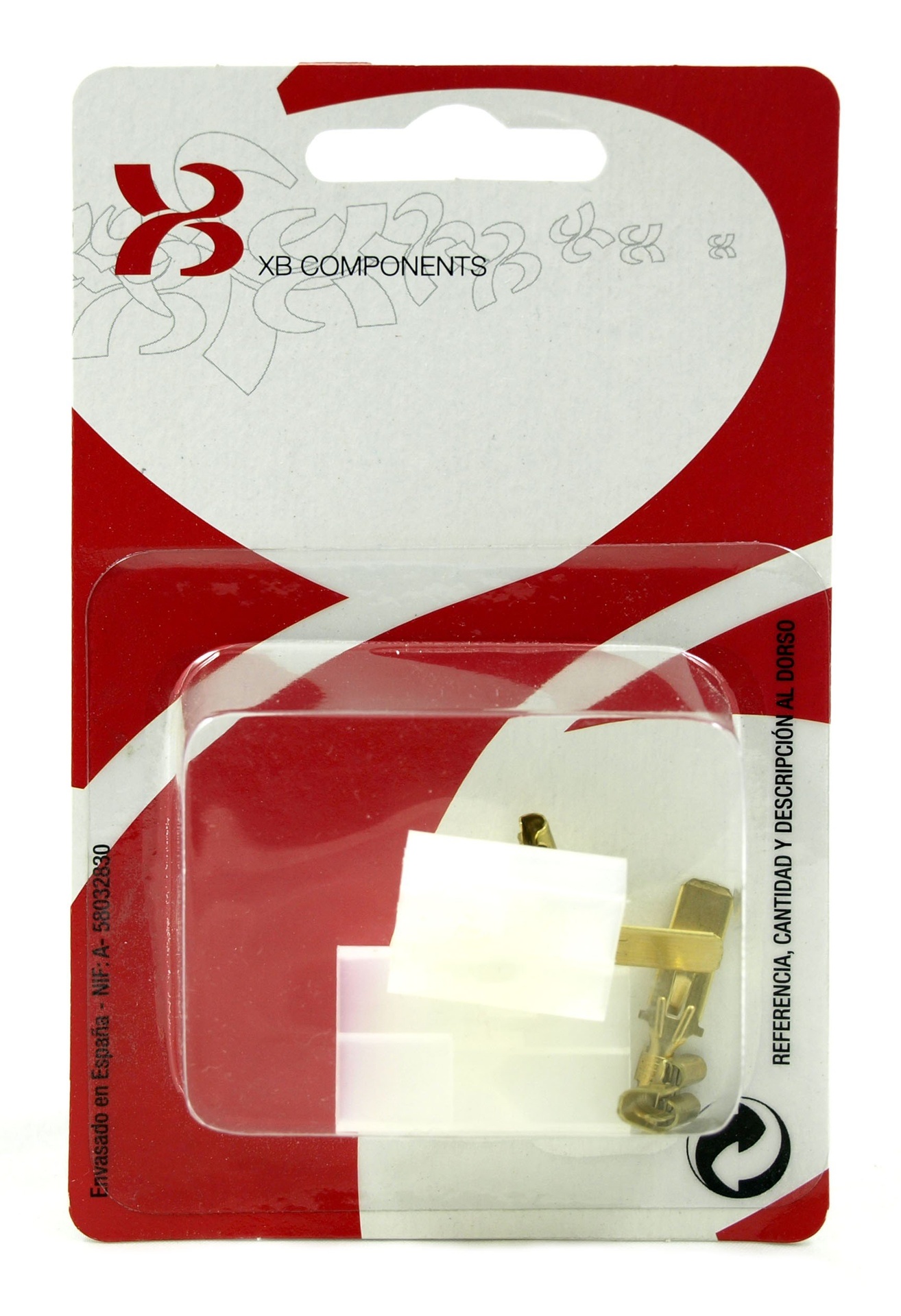 Caja Conectora Forma T 2 vias Faston 6,3mm (Blister)