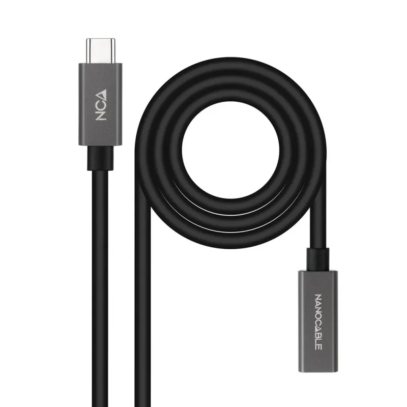 Cable Prolongador USB-C Macho Hembra USB3.2 2m NANOCABLE