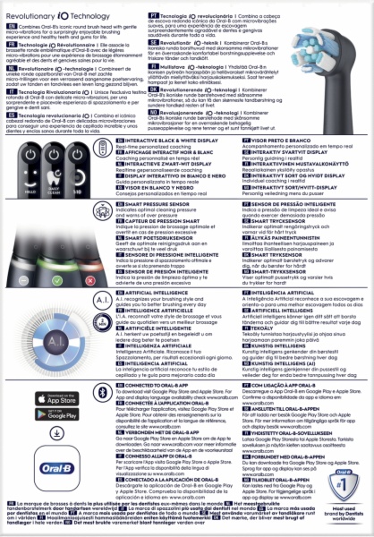 CEPILLO DENTAL BRAUN IO 6S NEGRO - Imagen 3