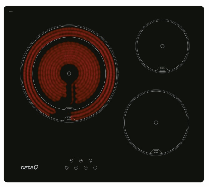 VITROCERAMICA CATA TD 6003 BK /B
