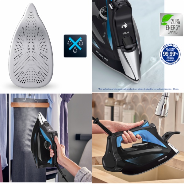 PLANCHA VAPOR ROWENTA DW5310D1 FOCUS EX.AZ - Imagen 3