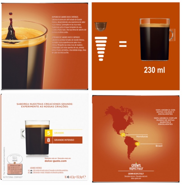 CAPSULAS CAFE DOLCE GUSTO GRANDE INTENSO - Imagen 3